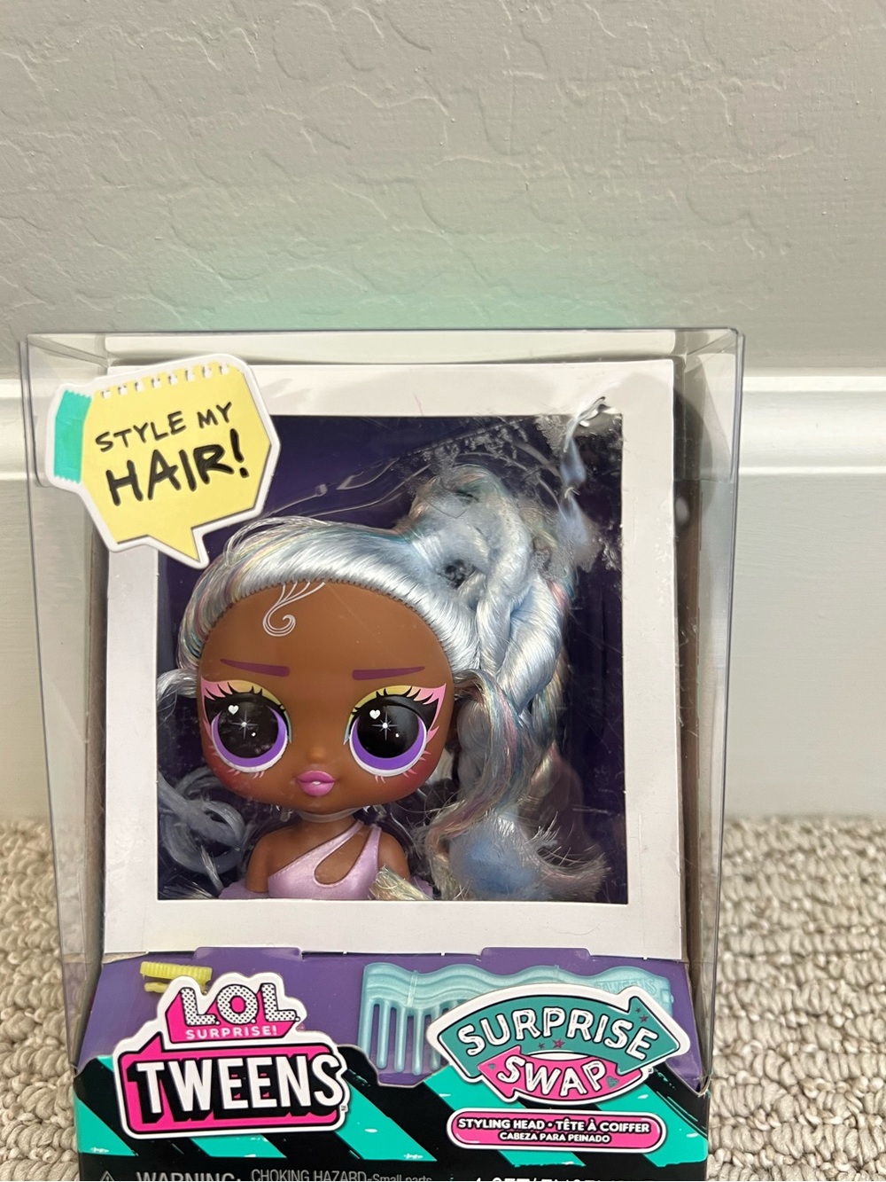 L.O.L. Surprise! Tweens Doll with Silver and Lilac Hair $12 NIB